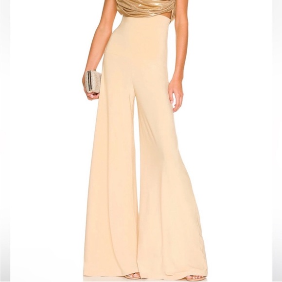 Norma Kamali Elephant Pant XXS in Tan color - Picture 3 of 6